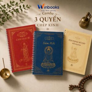 Bộ 3 sổ chép kinh Winbooks