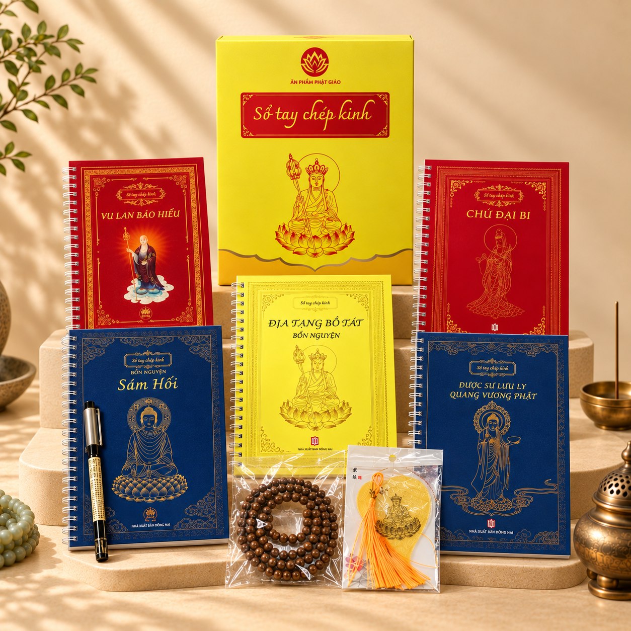 Combo 5 Sổ chép kinh (thường)